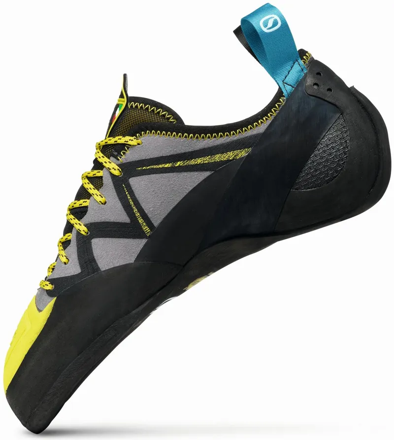 Scarpa Vapour Lace Climbing Shoes - Smoke-Yellow-4